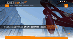 Desktop Screenshot of brandnewstar.com